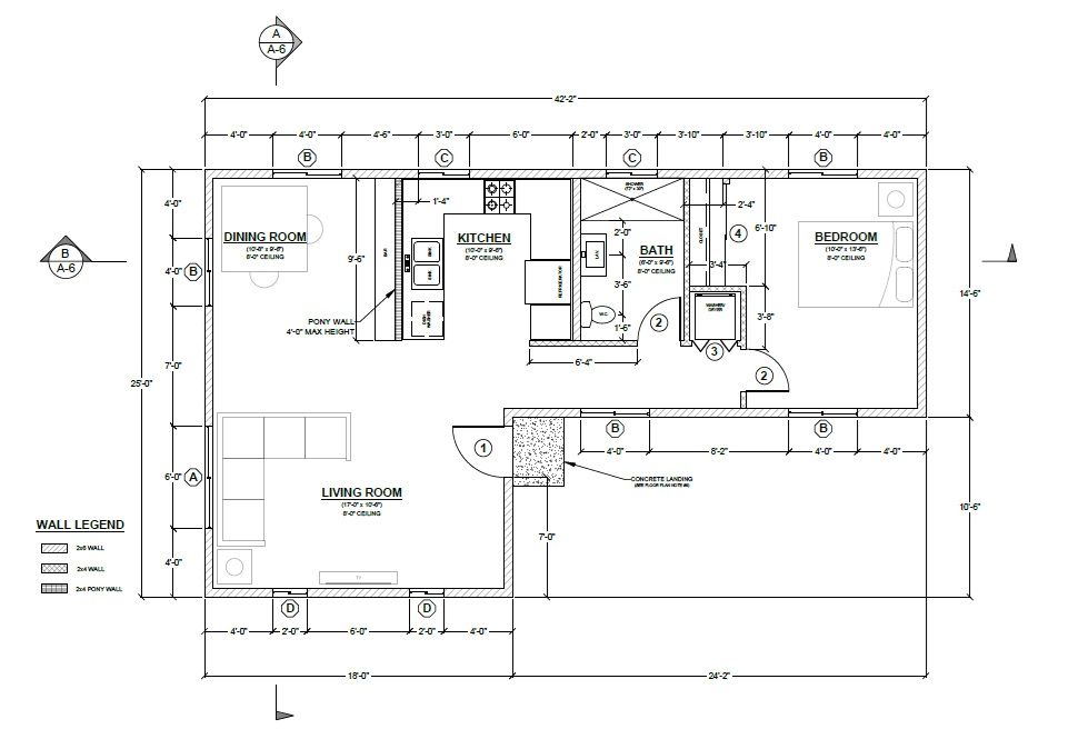 800 sq ft plan, floor plan
